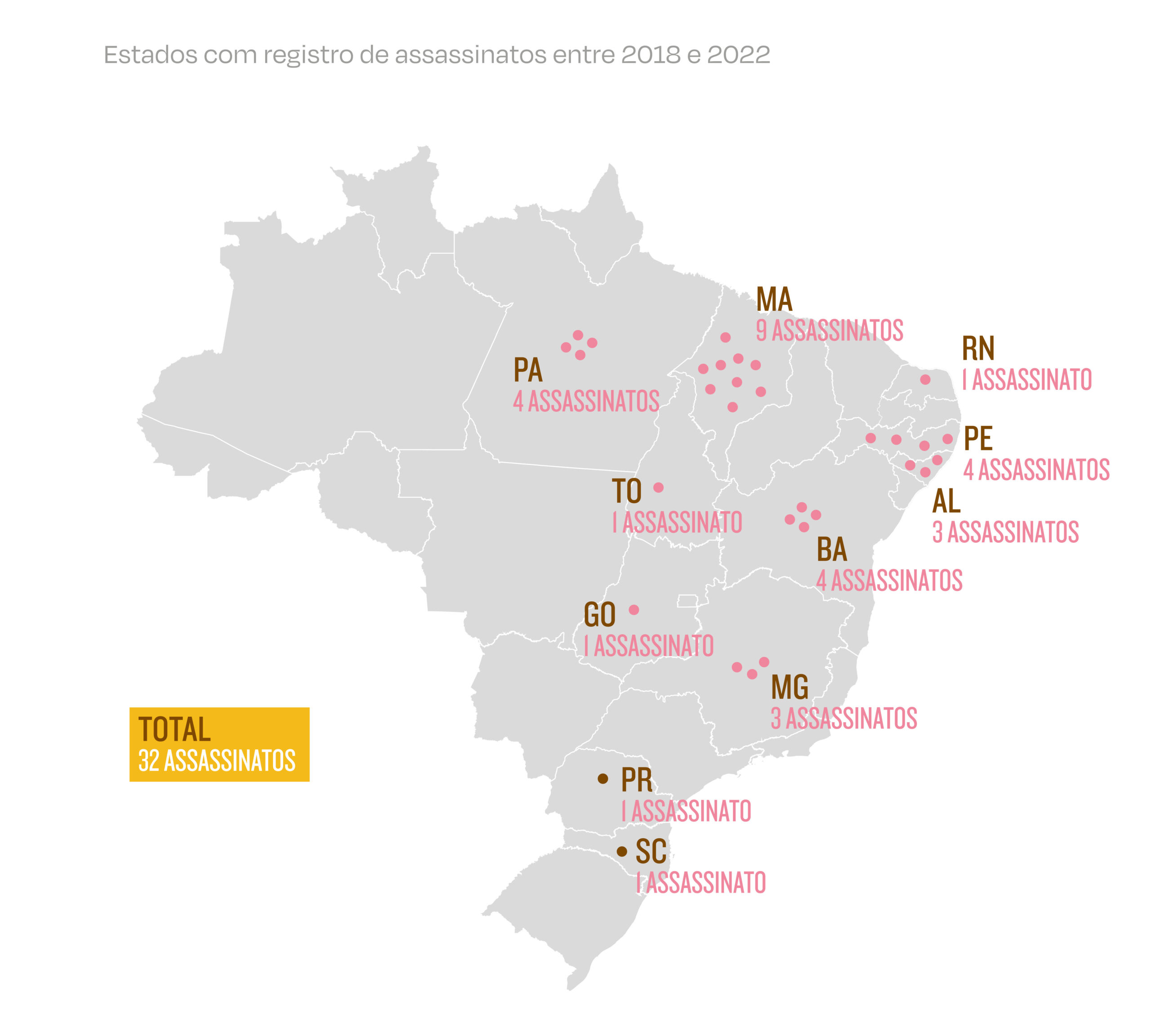 Média anual de assassinatos de quilombolas dobra em menos de 10 anos