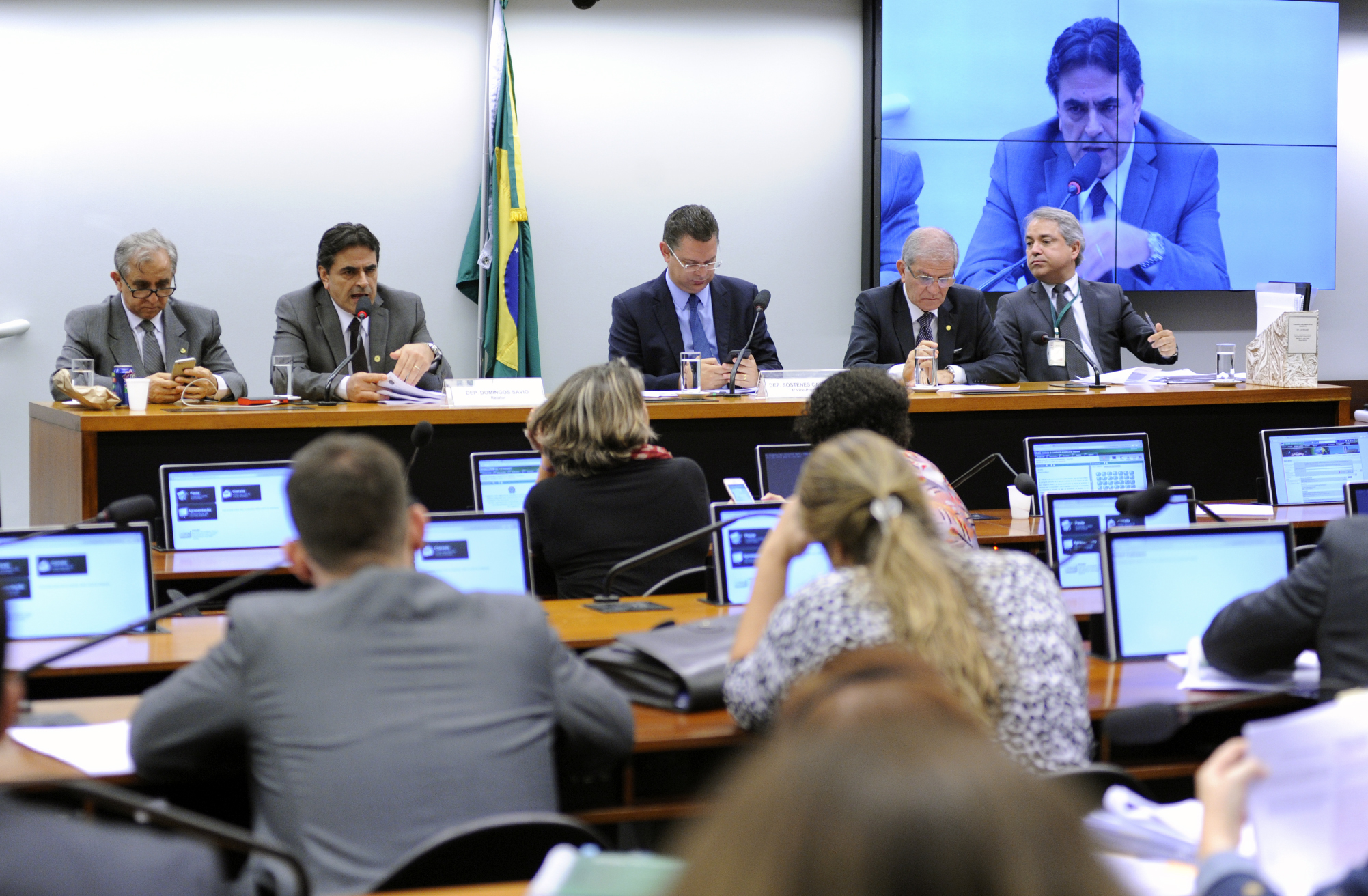 Reunião ordinária da CPI da Lei Rouanet no dia de sua aprovação. Foto: Lúcio Bernardo Junior/Câmara dos Deputados