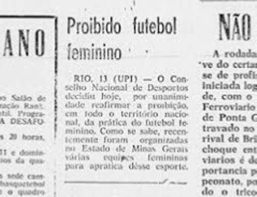 Impedidas – A Proibição do futebol feminino no Brasil