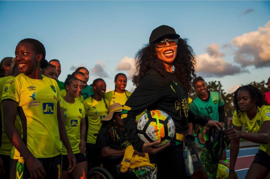 Filha de Bob Marley ajuda a levar seleção feminina da Jamaica ao seu primeiro mundial