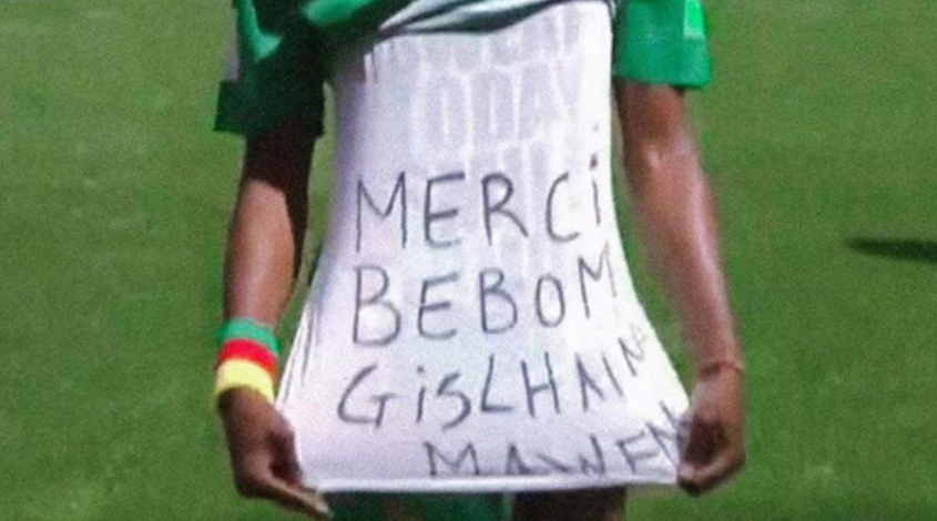 Camarões homenageia ex-jogadora após primeiro gol na Copa