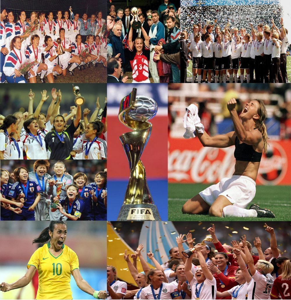 Histórico das Copas femininas