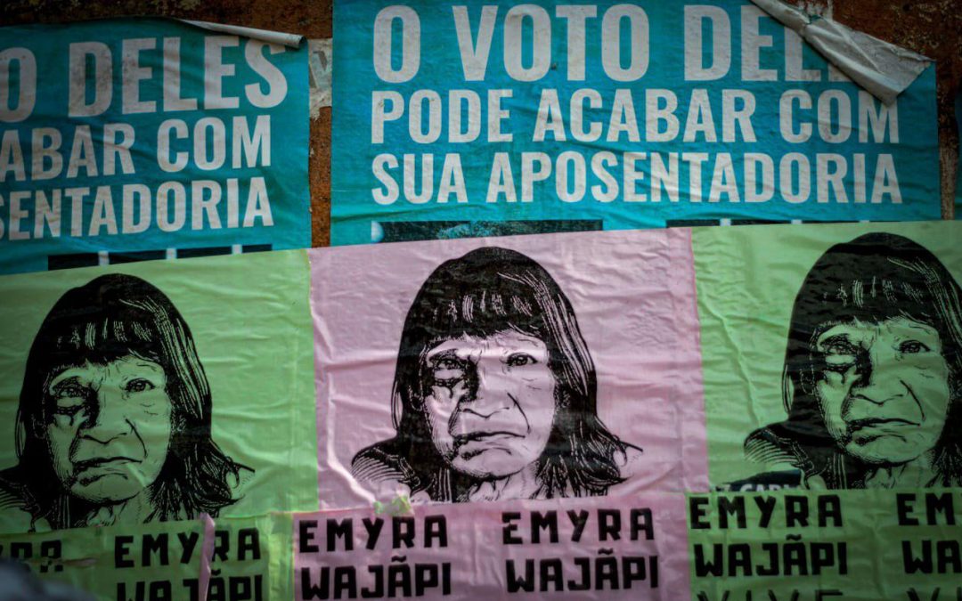 Ativistas realizam ato em Macapá por liderança Wajãpi assassinada