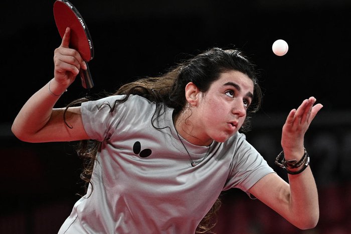 Mesa-tenista síria, de 12 anos, faz história nas Olimpíadas