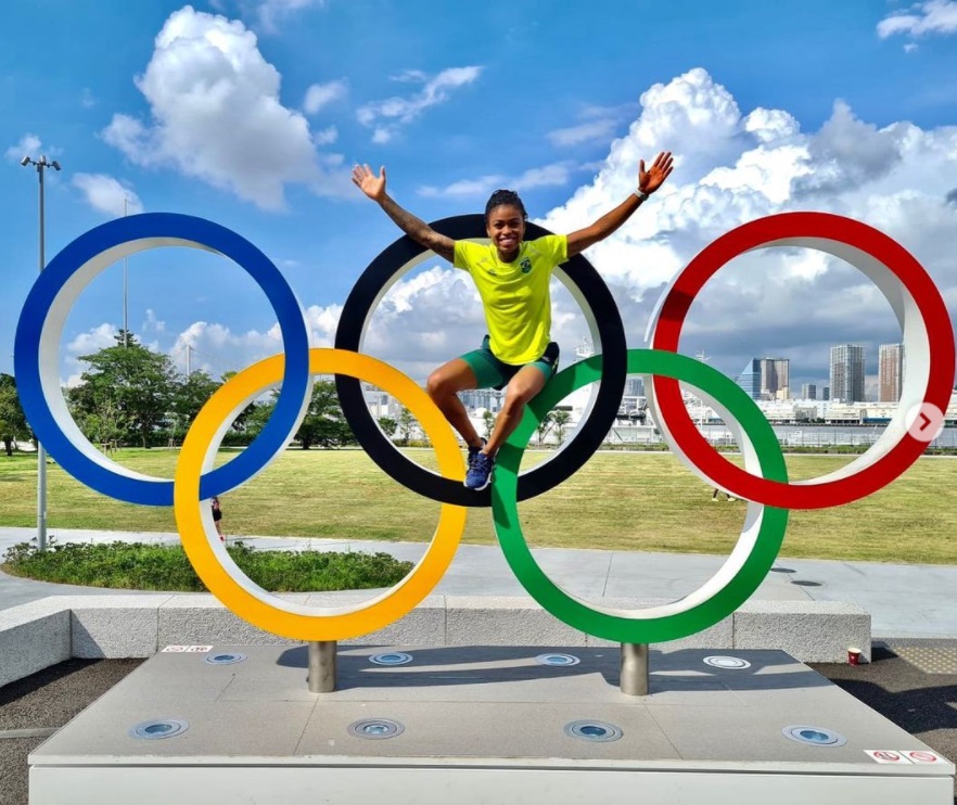 Conheça Bruna de Paula, a atleta que saiu do handebol escolar de Campestre  e chegou às Olimpíadas de Tóquio, sul de minas
