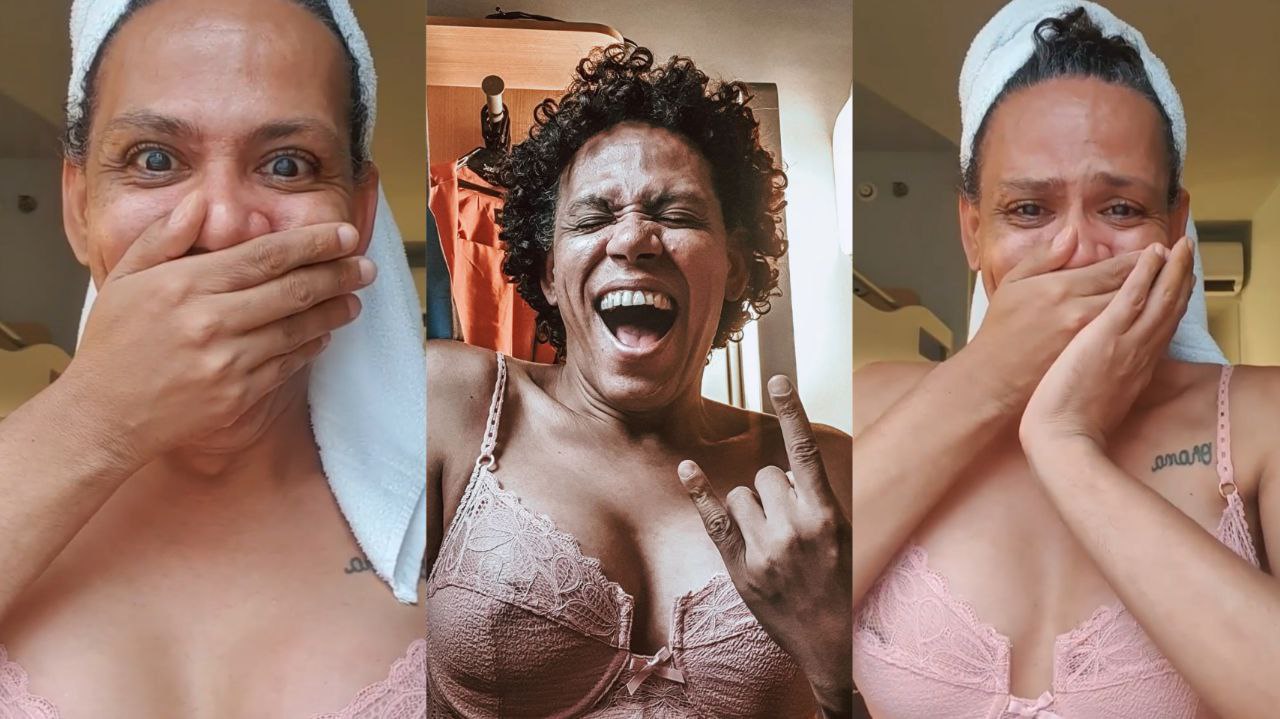 Meu primeiro sutiã | Artista trans grava reação e emociona ao usar sutiã pela primeira vez após cirurgia