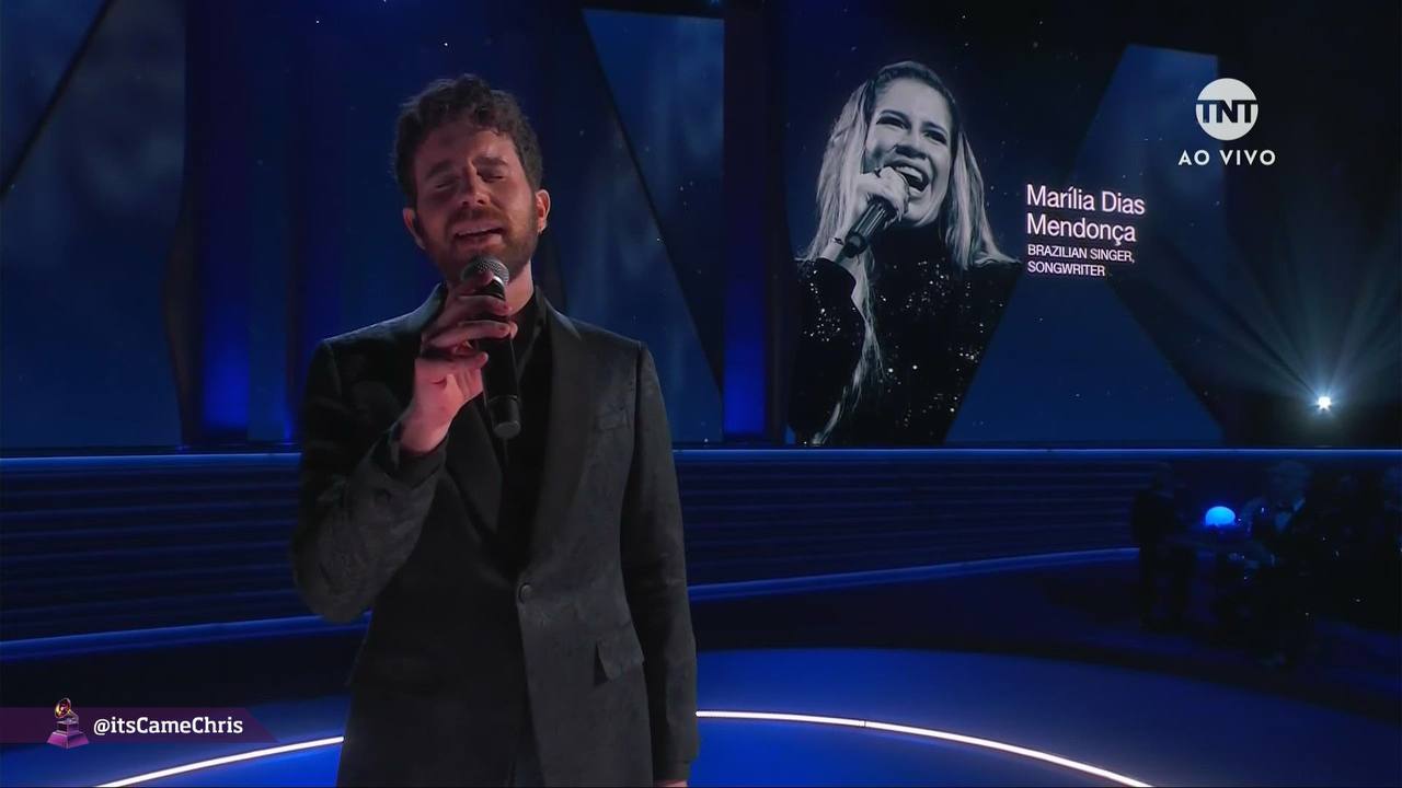 Marília Mendonça é homenageada no Grammy 2022