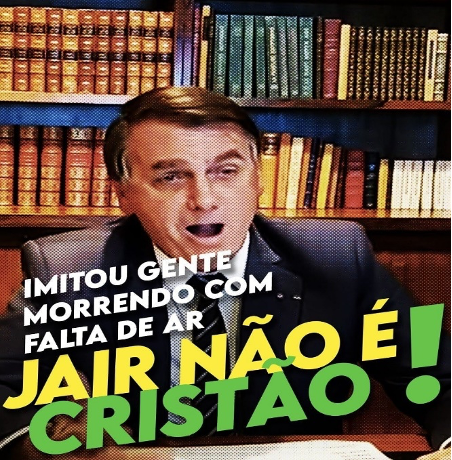 Quem está mais de acordo com os valores cristãos: Bolsonaro ou