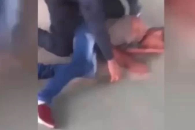 Aluno de escola cívico militar no DF é jogado no chão e algemado em ação truculenta da polícia militar