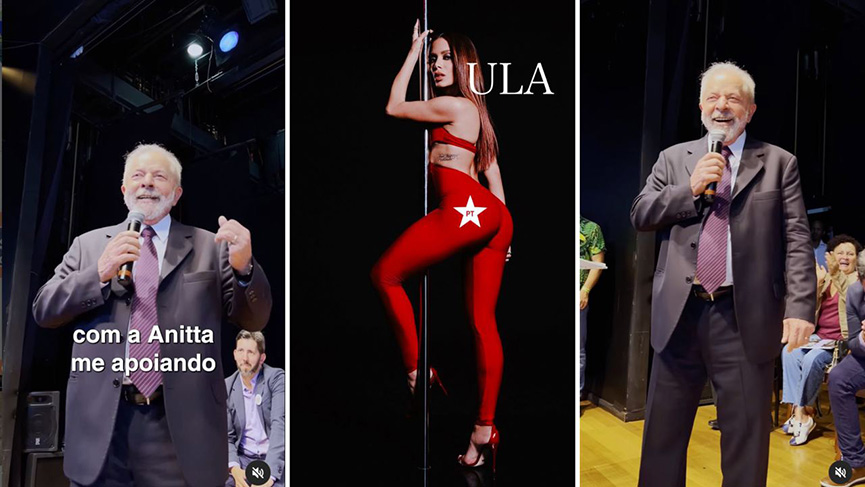 Fãs de Anitta mobilizam nova ação nas redes em apoio a Lula - Mídia NINJA