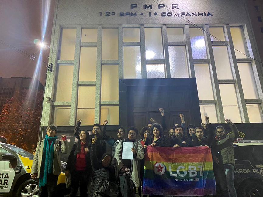 Delegacia de Curitiba abre inquérito para apurar LGBTfobia em ato de filiação do PT