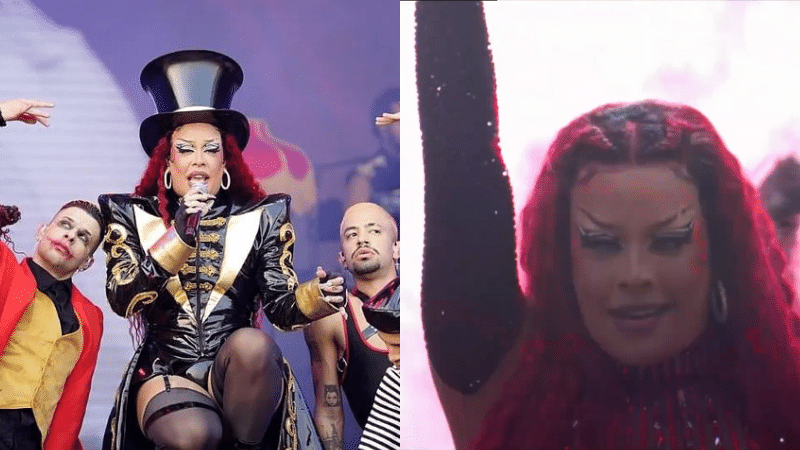 Glória Groove é a 1ª drag queen a fazer apresentação solo no Rock in Rio