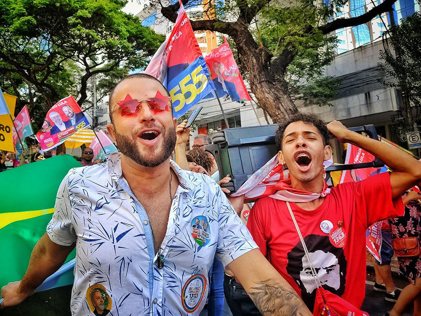 Último domingo antes das eleições é marcado por manifestações em apoio a Lula: ‘Esperança’