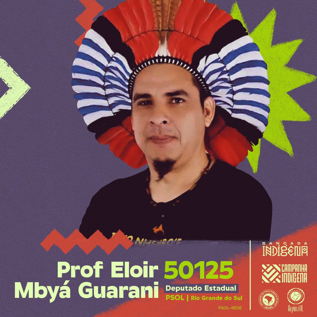 PROFESSOR ELOIR MBYÁ GUARANI | PSOL