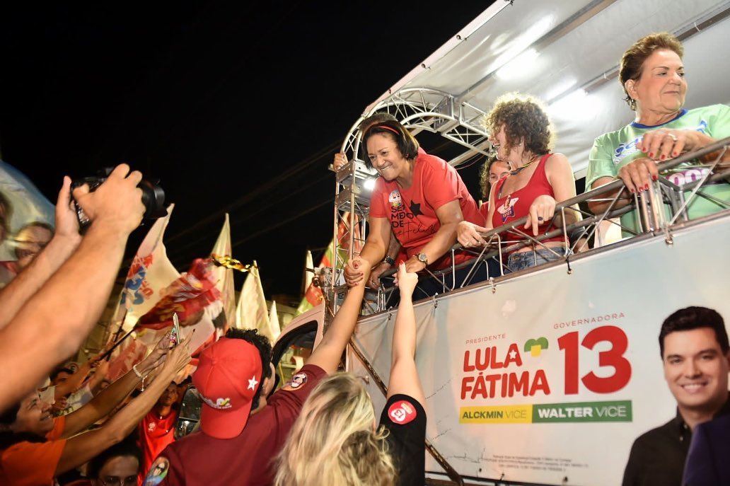 Reeleita no RN, Fátima Bezerra é a única mulher governadora do país