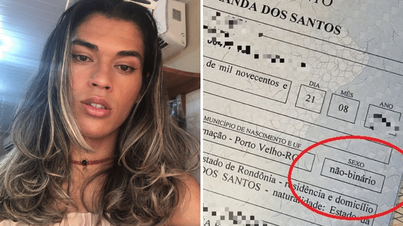 Rondônia retifica primeira certidão de nascimento com identidade não-binária