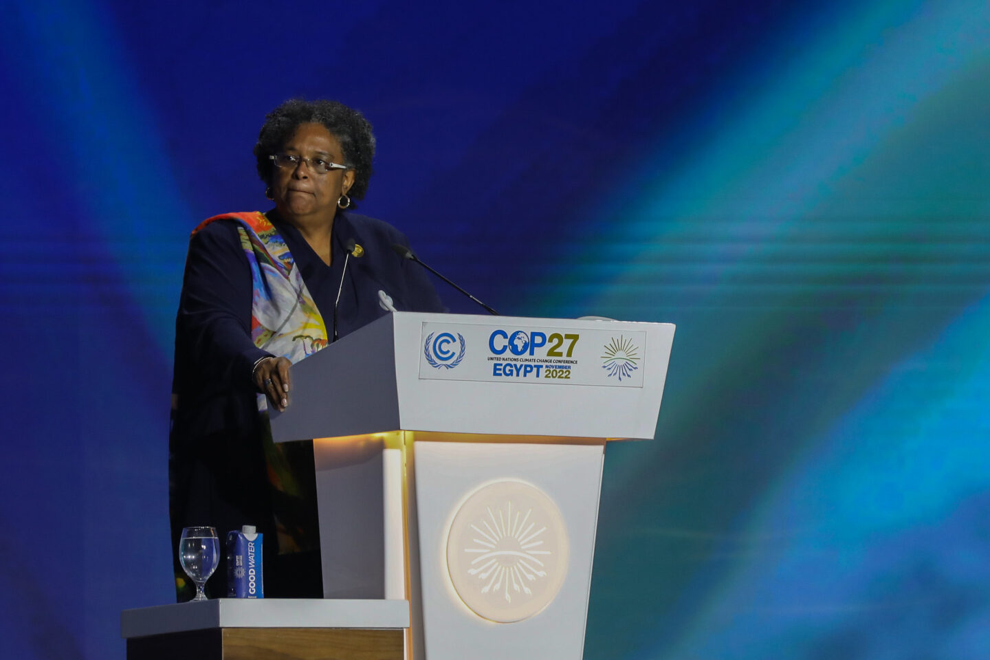 Primeira-ministra de Barbados cobra vontade política no enfrentamento à crise climática