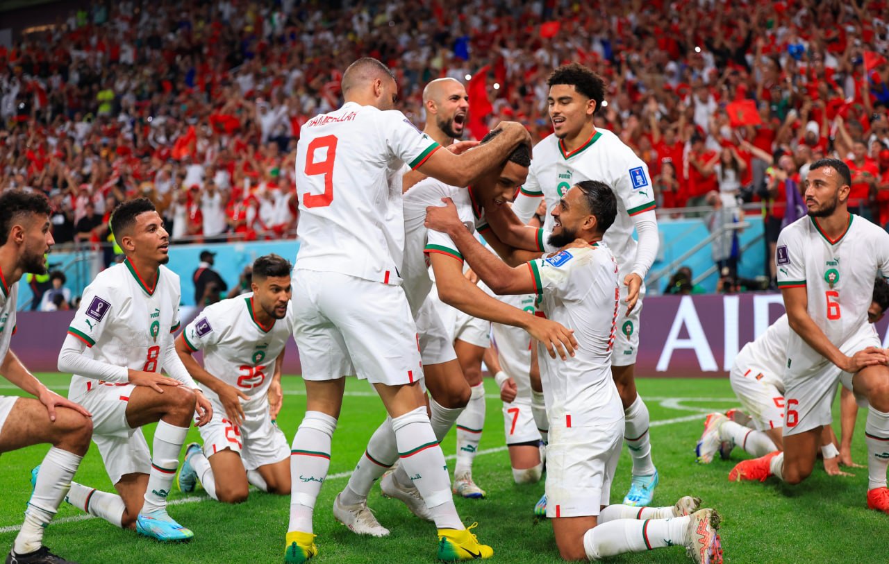 Marrocos vence Bélgica por 2×0 e assume liderança do grupo na Copa do Catar