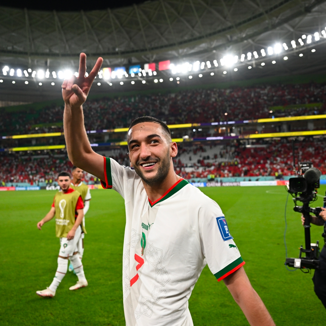 Da aposentadoria à glória na Copa, o último ano de Ziyech com a seleção marroquina