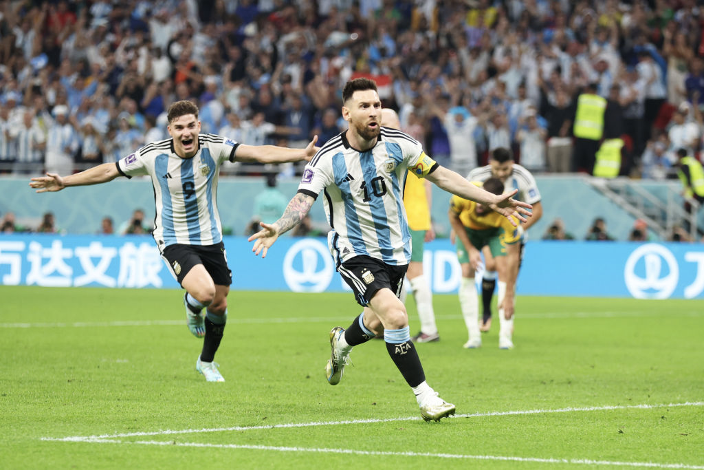 Em milésima partida de Messi, Argentina elimina Austrália da Copa do Mundo