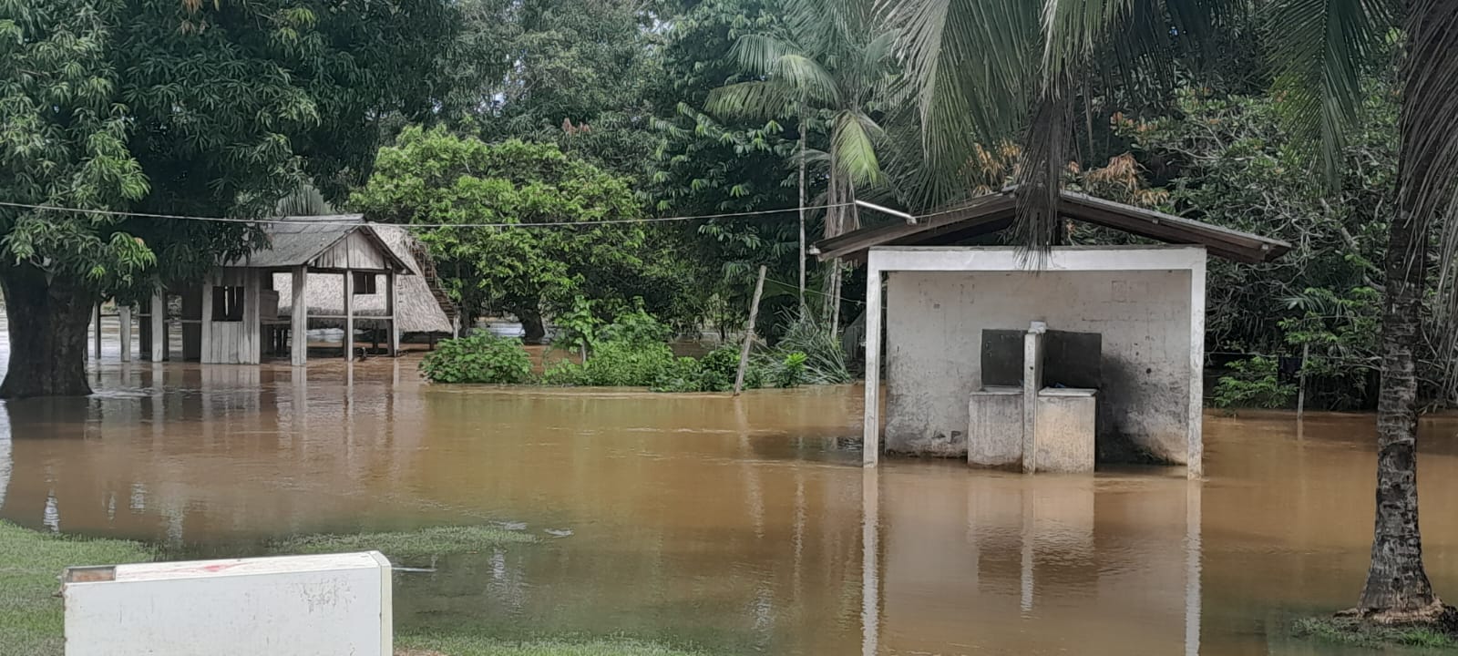 Chuvas acima da média em RO inundam a TI Rio Branco; PCHs agravam situação