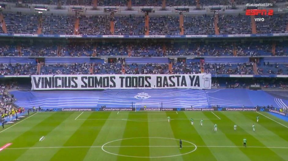 Homenagens a Vini Jr. marcam o caminho para a vitória do Real Madrid sobre o Rayo Vallecano