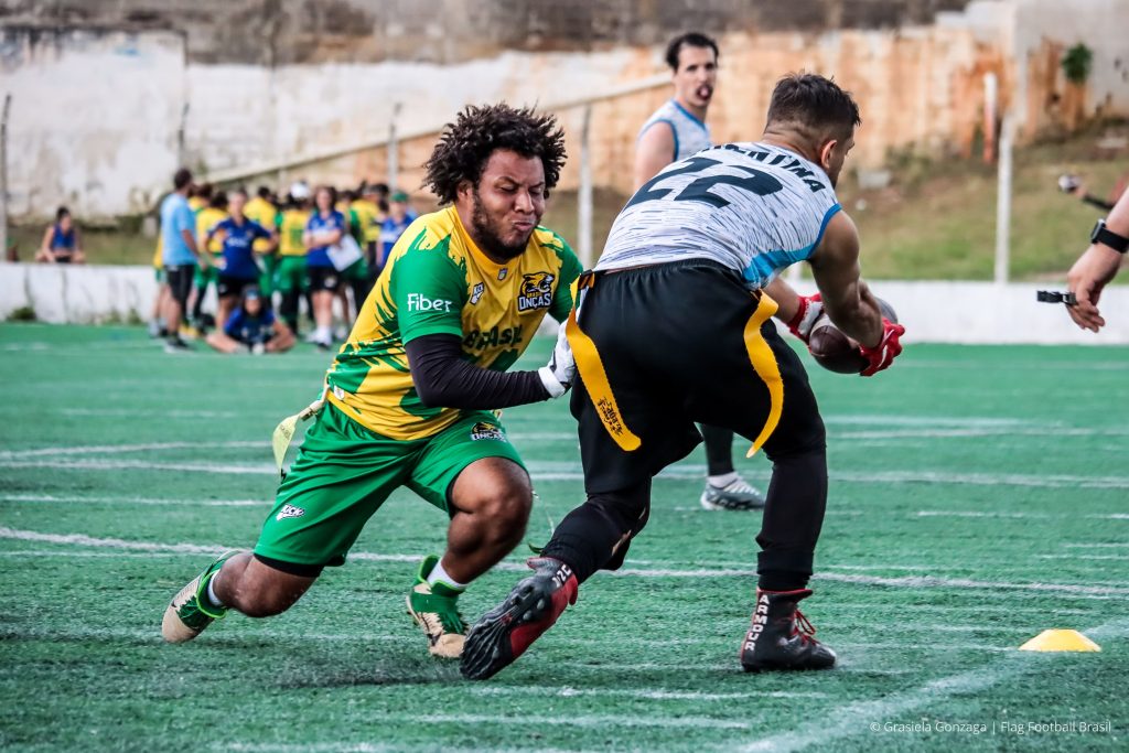 Seleção brasileira feminina de flag football garante vaga no