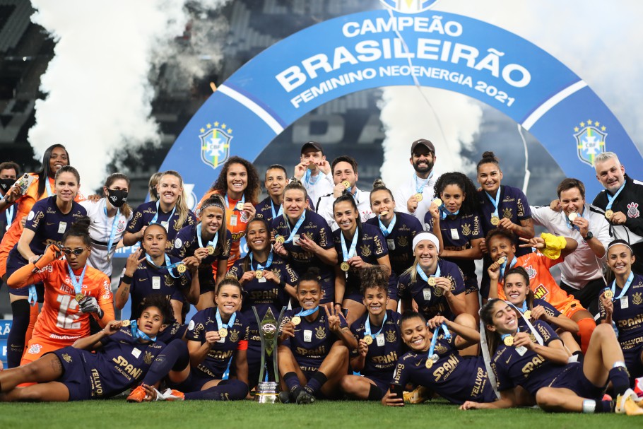 Corinthians campeão da Copa Paulista feminina 2022. 