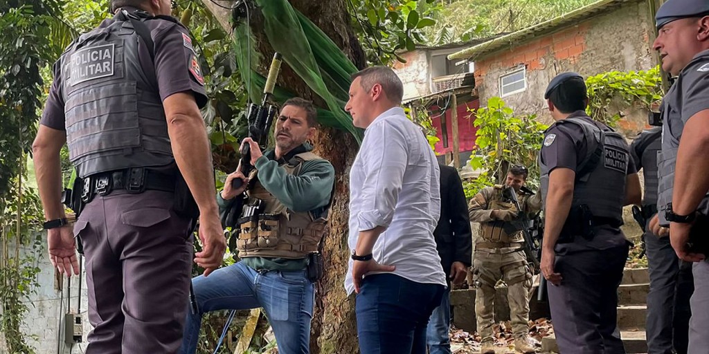 MP tem acesso a filmagens de 7 das 16 ações com mortes no Guarujá, diz PM