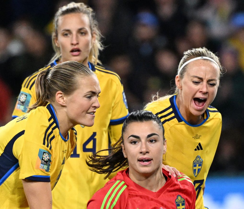 Futebol Feminino: Suécia apurou-se para as meias no último minuto do tempo  regulamentar