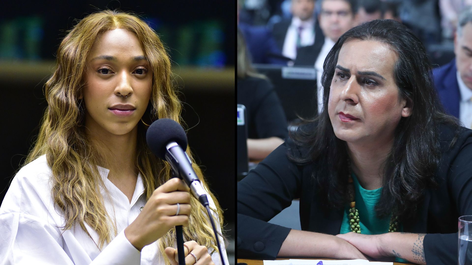 Erika Hilton e Duda Salabert reagem a discurso transfóbico de deputada bolsonarista