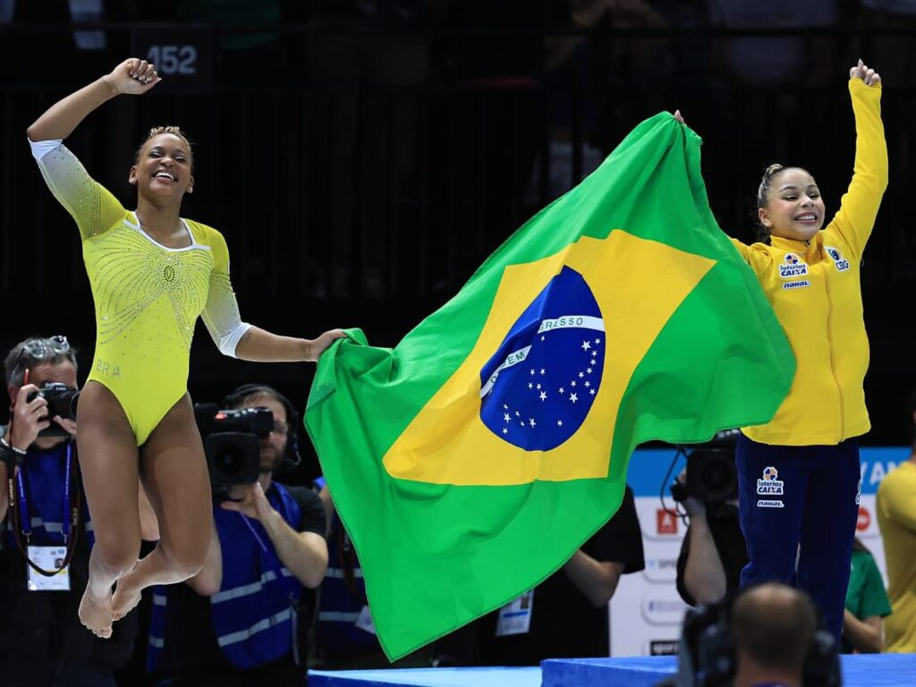 Rebeca Andrade é campeã do salto no Mundial de Ginástica Artística 2023, na  Bélgica