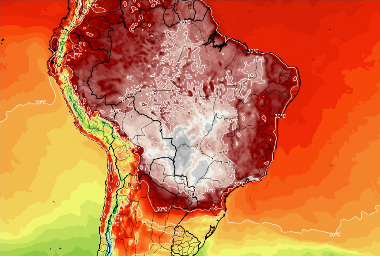 Com calor extremo, Rio de Janeiro enfrenta sensação térmica próxima de 60º