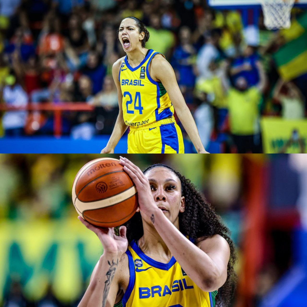 Kamilla Cardoso e Stephanie Soares são esperança para uma nova geração do basquete feminino