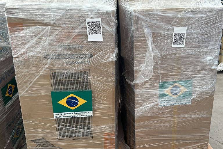 Israel barra ajuda humanitária enviada pelo Brasil para palestinos em Gaza