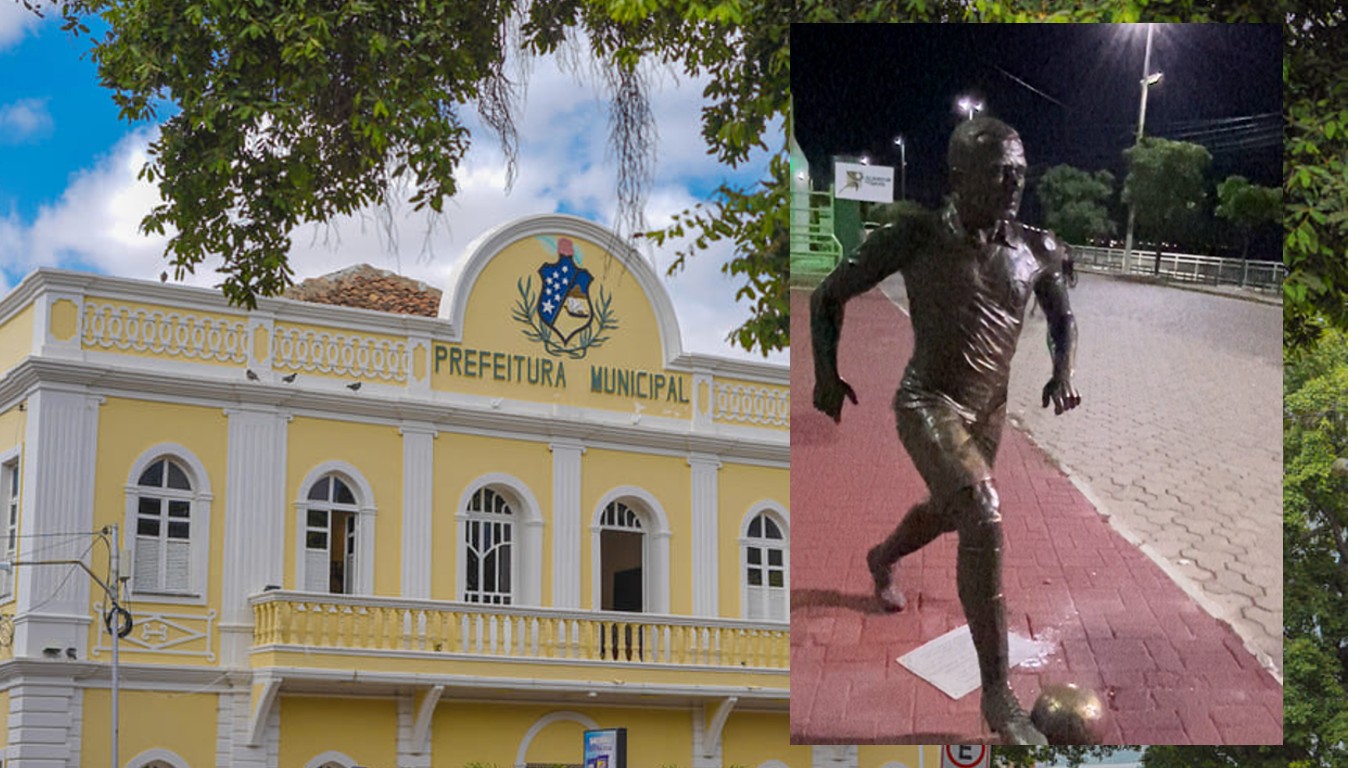 Ministério Público da Bahia é acionado para retirada da estátua de Daniel Alves em Juazeiro
