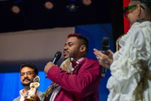 Recebimento do prêmio