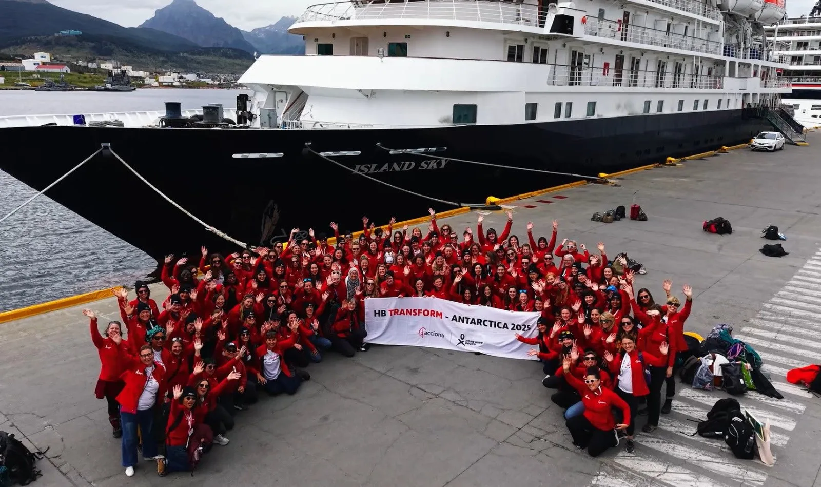 Mais de 100 mulheres cientistas viajam de Ushuaia à Antártida para uma expedição contra a mudança climática