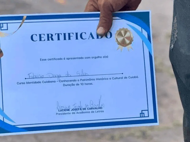 Em MT, Academia de Letras oferta curso de educação patrimonial para pessoas em situação de rua