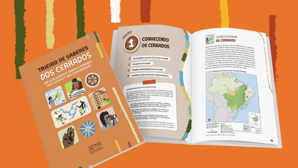Guia didático que convoca a sociedade a “redescobrir os Cerrados” será lançado no Dia dos Professores (15)
