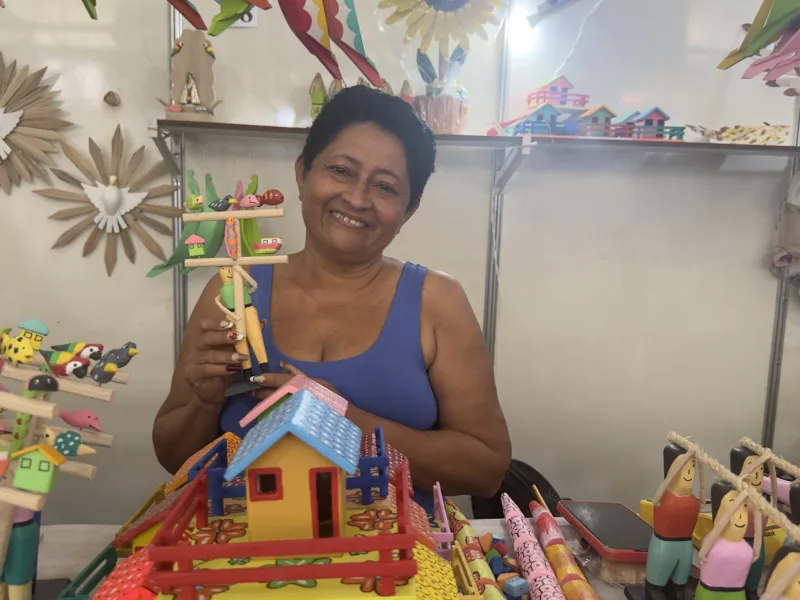 Brinquedos de Miriti: o lado lúdico do Círio de Nazaré