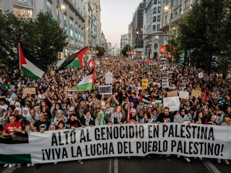 Palestina Livre: o mundo marchou para exigir o fim do genocídio em Gaza