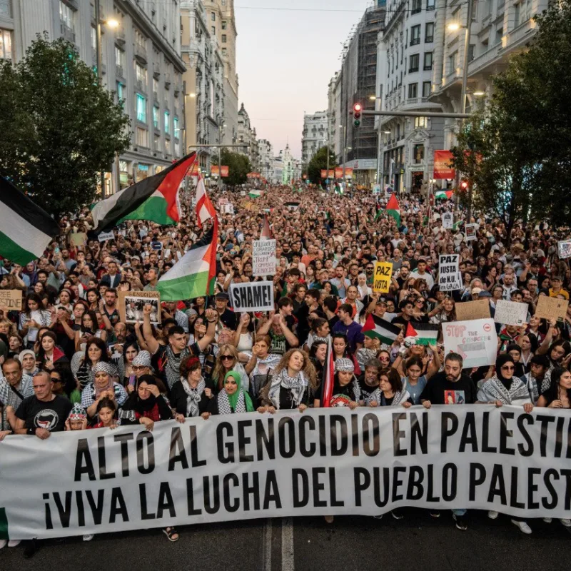 Palestina Livre: o mundo marchou para exigir o fim do genocídio em Gaza