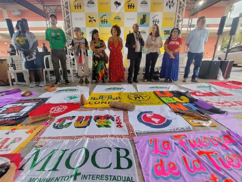 Cúpula dos Povos faz chamada para mobilização global e popular no dia 15 de novembro