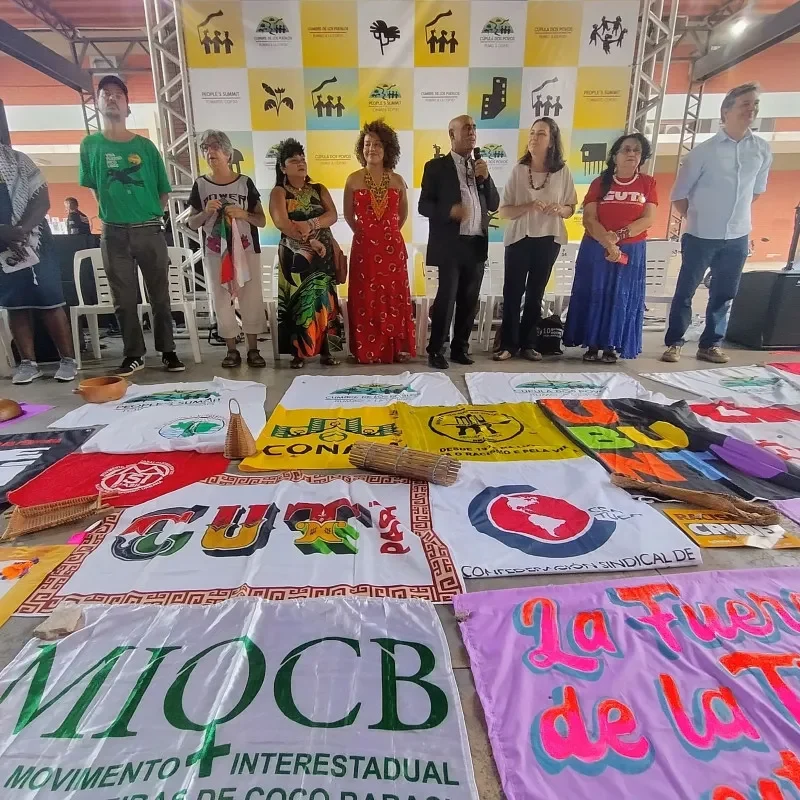 Cúpula dos Povos faz chamada para mobilização global e popular no dia 15 de novembro