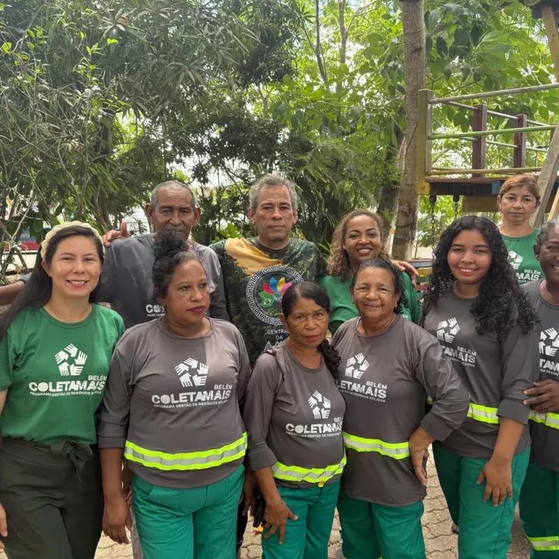 Catadores de Belém ganham protagonismo na COP30 ao defender reciclagem e justiça climática