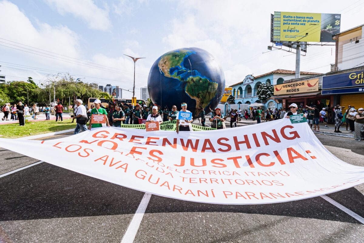 Espaços do Greenwashing: agrizone, espaço Vale, espaço Hydro