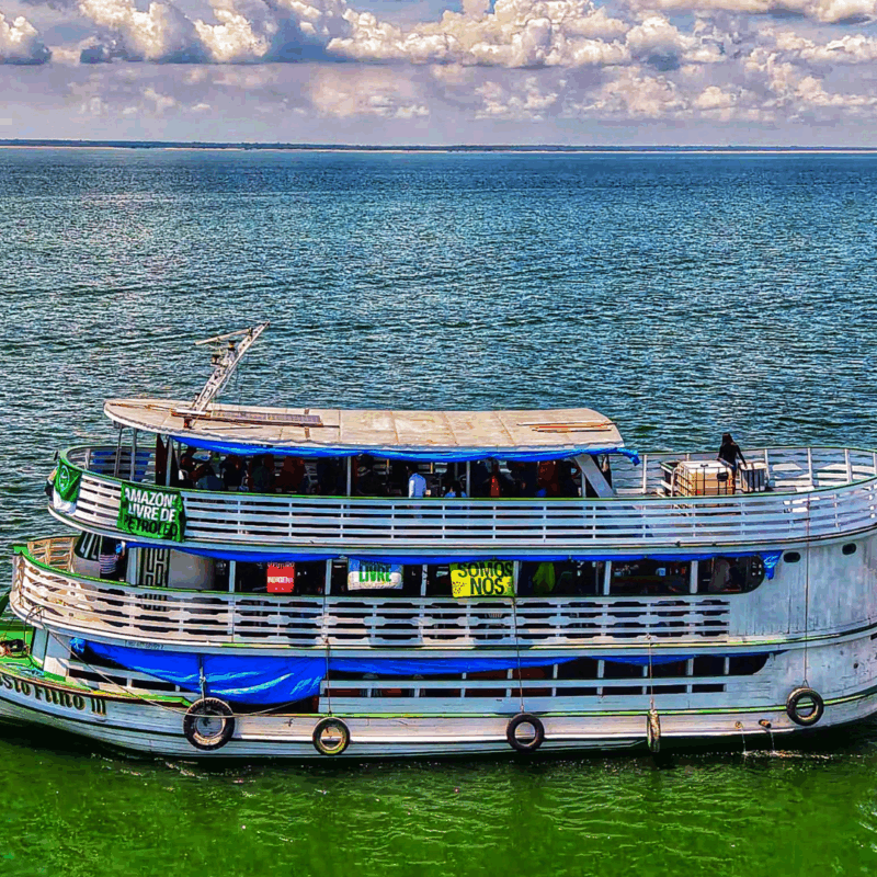 “O Rio Amazonas é como estar em casa”: diário de viagem na flotilha indígena