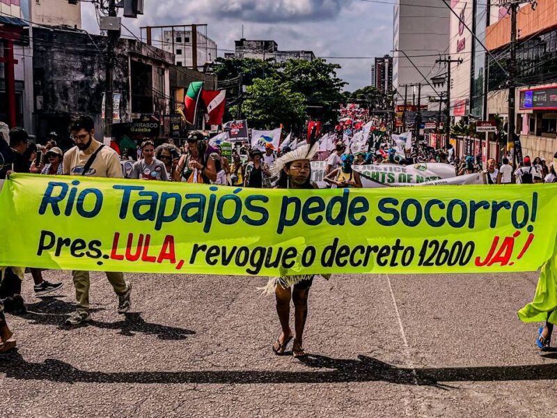 Dragagem no Rio Tapajós: COP 30 deixa alertas sobre o uso comercial de hidrovias