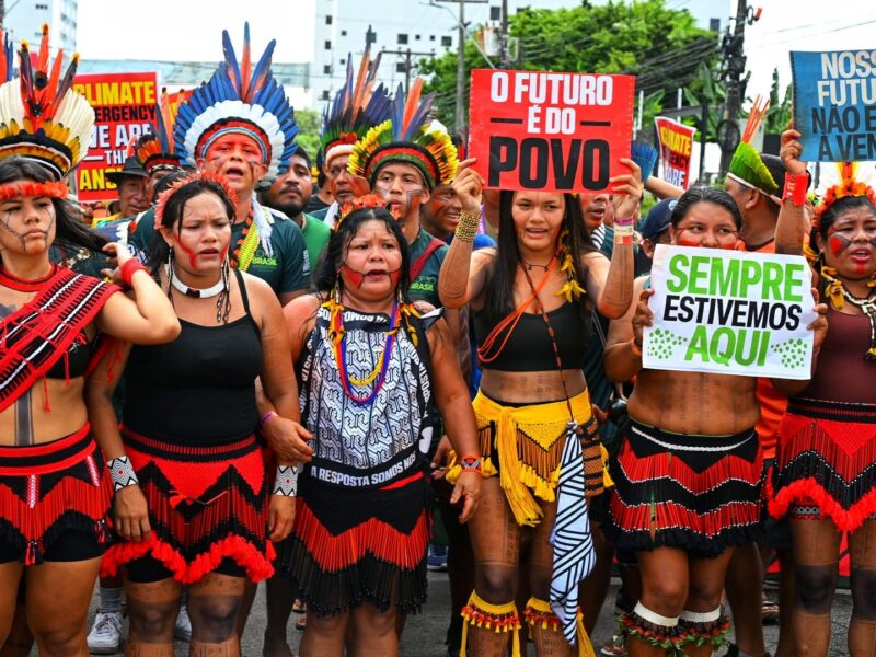 Força das guerreiras Icamiabas ecoa nas vozes de mulheres indígenas na COP30